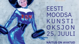Eesti Kunstioksjonite Moodsa Kunsti näitus Kuressaare kuursaalis